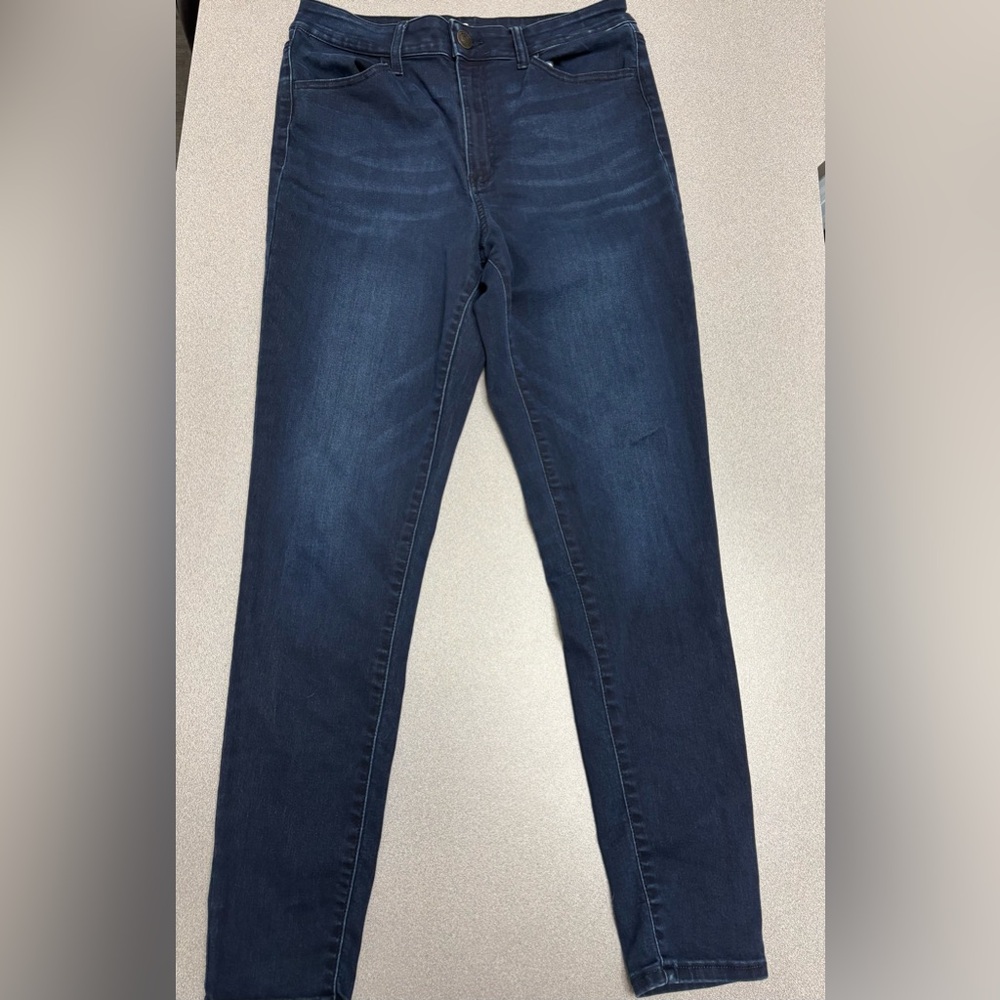 SO Jeans Ultimate Super High Rise Curvy Jegging Dark Blue Denim Women’s 13